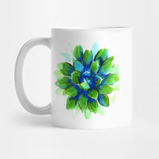 Evergreen Succulent Mug